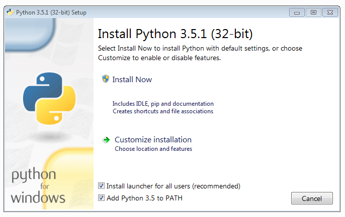 Installing caffe for windows python server